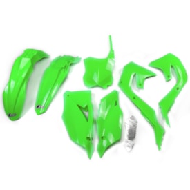 Kit Plástico Kxf 250 21/24 - Kxf 450 19/23 Completo Ufo Verde Fluor
