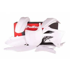 Kit Plástico Kxf 450 12/15 Polisport Branco