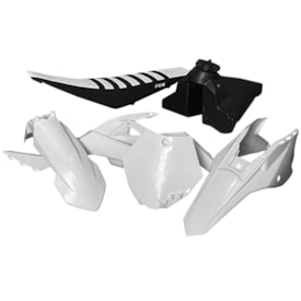 Kit Plástico Mxf 110cc - 125cc Completo Original Branco