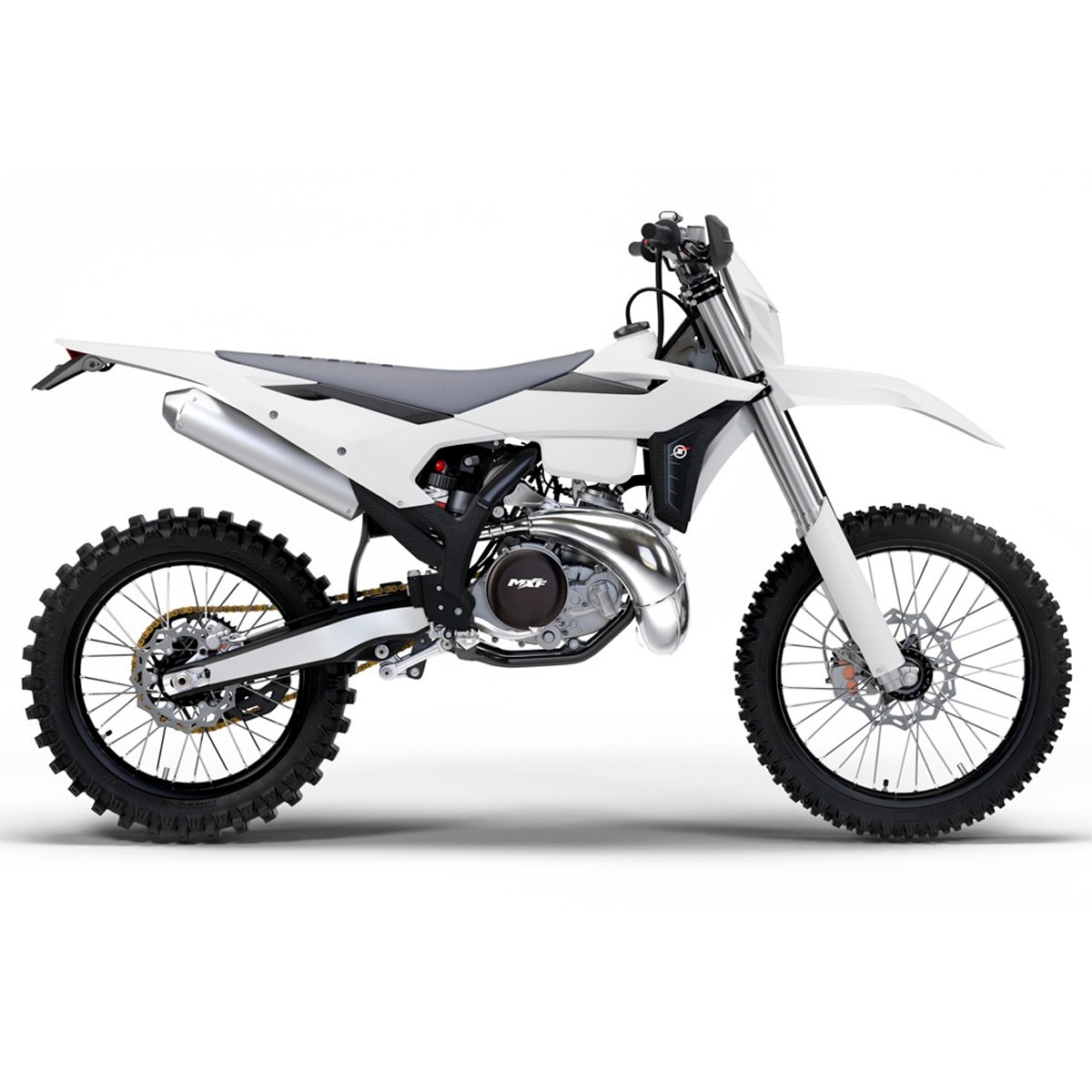 Kit Plástico Mxf 250 300 Tsx 2026 Original Biker Branco