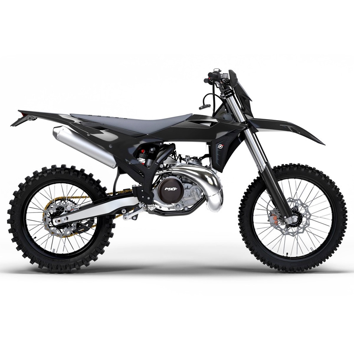 Kit Plástico Mxf 250 300 Tsx 2026 Original Biker Preto