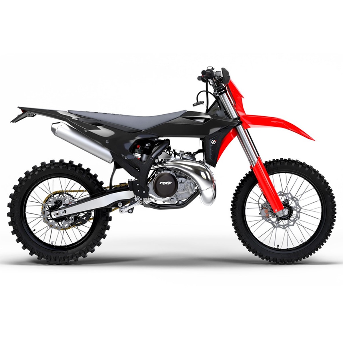 Kit Plástico Mxf 250 300 Tsx 2026 Original Biker Preto Vermelho