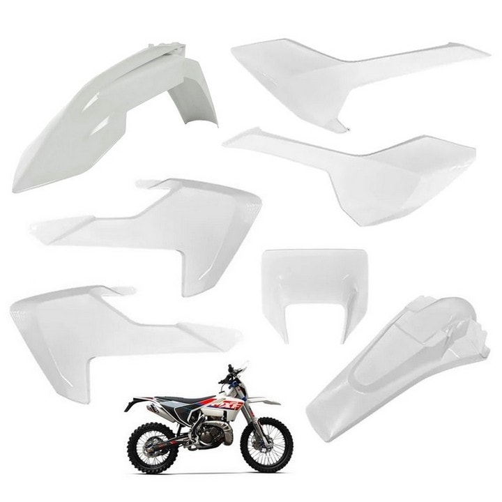 Kit Plástico Mxf 250ts 17/21 - 300ts 17/21 Completo Branco
