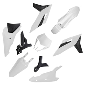 Kit Plástico Mxf 270Fi 2026 Original Biker Branco