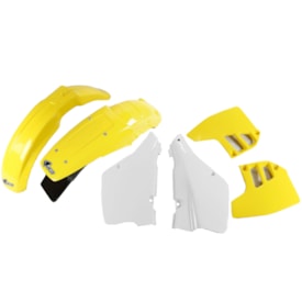 Kit Plástico Rmx 250 89/98 Ufo Amarelo Branco