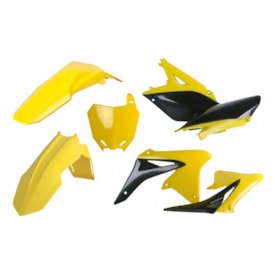 Kit Plástico Rmz 250 10/18 Polisport Amarelo