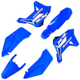Kit Plástico Tornado Xr 250 Biker R1de Azul