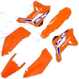 Kit Plástico Tornado Xr 250 Biker R1de Laranja
