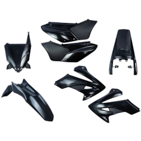Kit Plástico Tornado Xr 250 com Number Frontal Amx Sport Preto