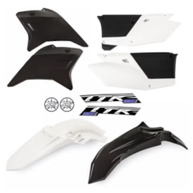 Kit Plástico Ttr 230 Amx Preto Branco