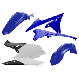 Kit Plástico Wrf 250 15/18 - Wrf 450 16/18 Polisport Azul