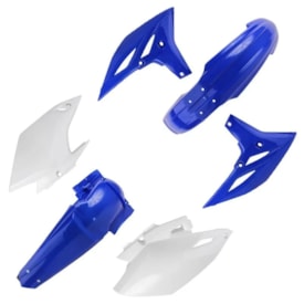 Kit Plástico Wrf 450 12/15 Ufo Azul Branco