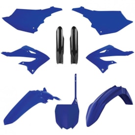 Kit Plástico Yz 125 22/24 - Yz 250 22/24 Completo Polisport Azul