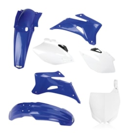 Kit Plástico Yzf 250 06/09 - Yzf 450 06/09 Ufo Azul Branco