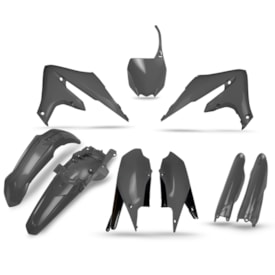 Kit Plástico Yzf 250 19/22 - Yzf 450 18/22 Completo Ufo Cinza