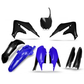 Kit Plástico Yzf 250 19/22 - Yzf 450 18/22 Completo Ufo Preto Azul