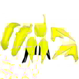 Kit Plástico Yzf 250 19/23 - Yzf 450 18/22 Completo Ufo Amarelo Fluor