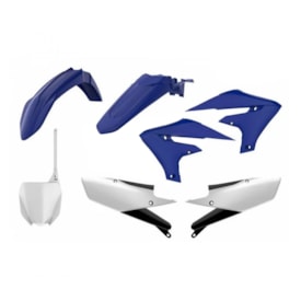 Kit Plástico Yzf 250 19/23 - Yzf 450 18/22 Polisport Azul Branco
