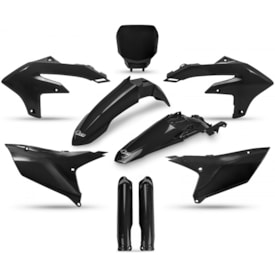 Kit Plástico Yzf 250 24/24 - Yzf 450 23/24 Completo Ufo Preto