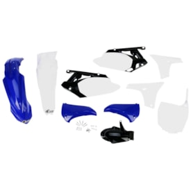 Segunda imagem do produto Kit Plástico Yzf 450 11/13 Completo Ufo Azul Branco