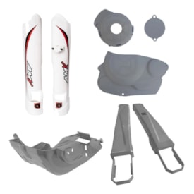Kit Proteção Crf 230 Amx Cinza