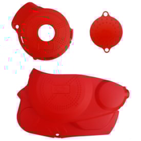 Segunda imagem do produto Kit Proteção Crf 230 Amx Vermelho