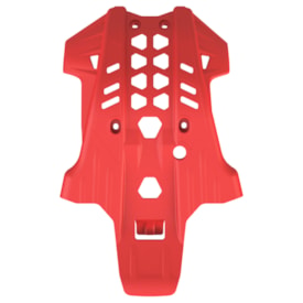 Segunda imagem do produto Kit Proteção Crf 300f Amx Motor + Tampas Laterais + Quadro Vermelho