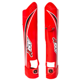 Segunda imagem do produto Kit Protetor de Bengala + Balança Crf 230 Amx Vermelho