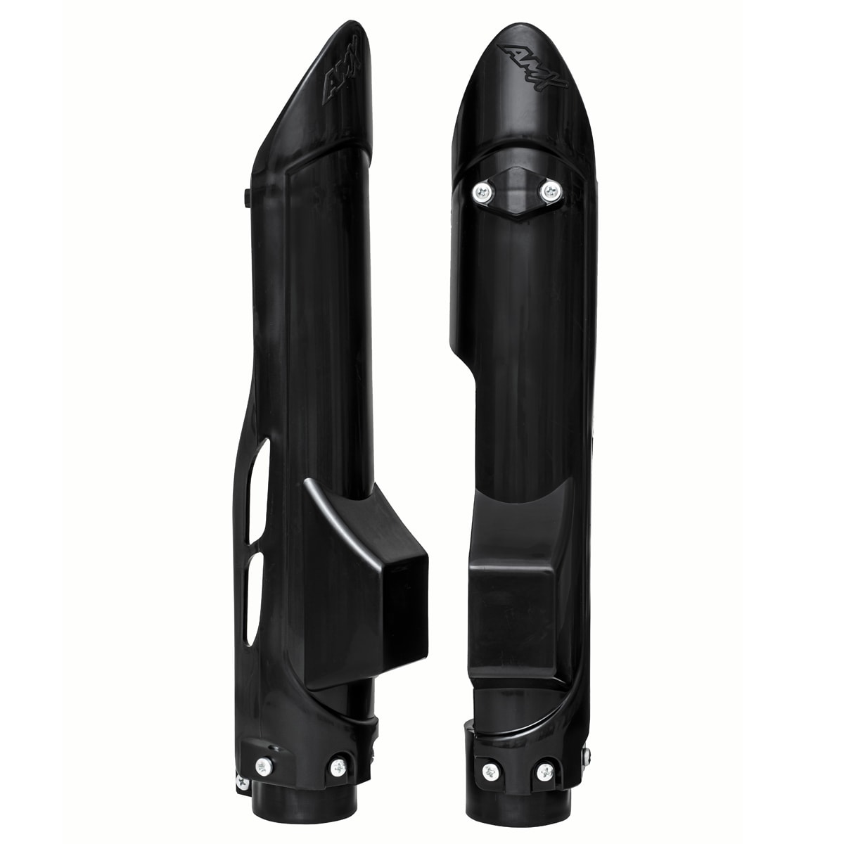 Segunda imagem do produto Kit Protetor de Bengala + Balança Crf 250f - Crf 300f Amx Preto