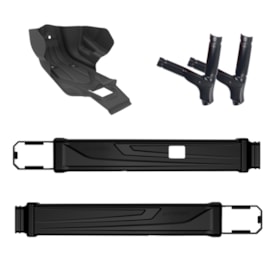 Kit Protetor De Motor / Quadro / Balança Crf 230 Anker Preto