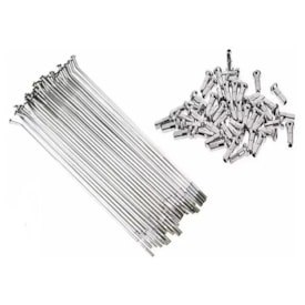 Kit Raio Dianteiro Crf 230 4mm Trilha Cromado