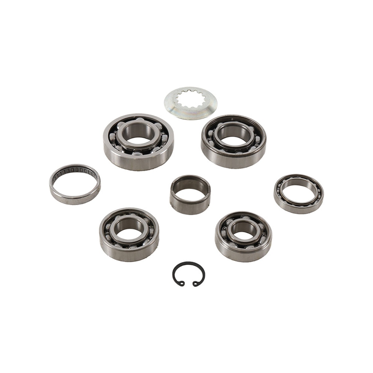 Segunda imagem do produto Kit Rolamento Caixa de Câmbio Kxf 450 09/21 - Klx 450r Hot Rods