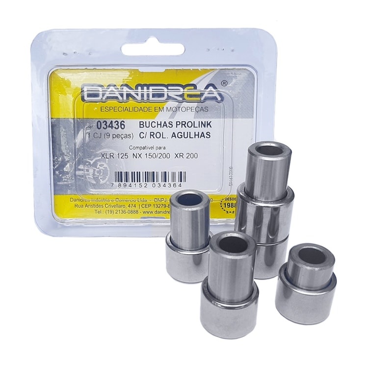 Kit Rolamento de Link Xr 200 - Xlr 125 - Nx 150 - Nx 200 Danidrea