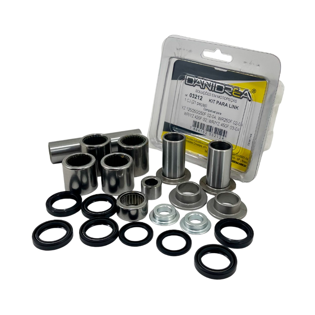 Kit Rolamento de Link Yz 125 02/04 - Yz 250 02/04 Danidrea