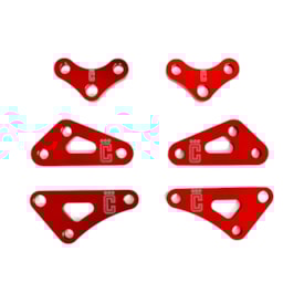 Kit Suporte De Motor Crf 250f Corona Vermelho