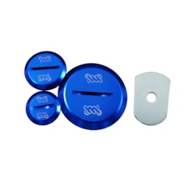 Kit Tampa Motor Kxf 250 04/10 Master Azul