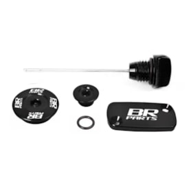 Kit Tampas Óleo Reservatório Vareta Crf 230 Br Parts Preto