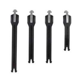 Kit Tiras de Bota Leatt 5.5 Preto