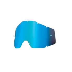 Lente 100% Accuri Strata Racecraft 2 Espelhado Azul