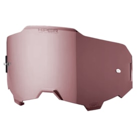 Lente 100% Armega Hiper Espelhado Prata