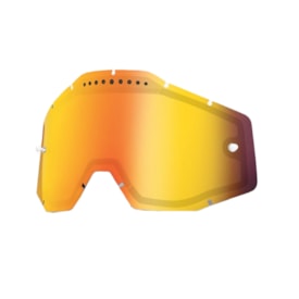 Lente 100% Dupla Vermelho