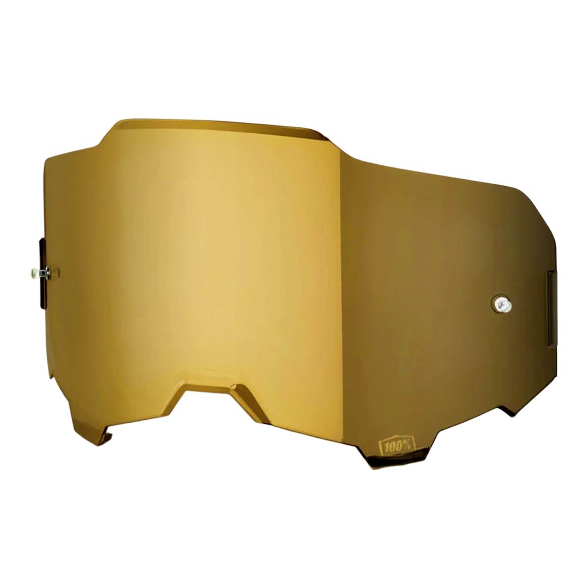 Lente Óculos 100% Armega - Armatic Espelhada Dourado