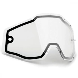 Lente Óculos Fmf Powerbomb - Powercore Dupla Transparente