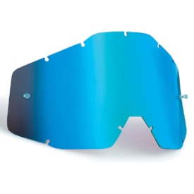 Lente Óculos Fmf Powerbomb - Powercore Espelhada Azul