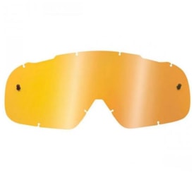 Lente Óculos Fox Airspc Espelhada Gold