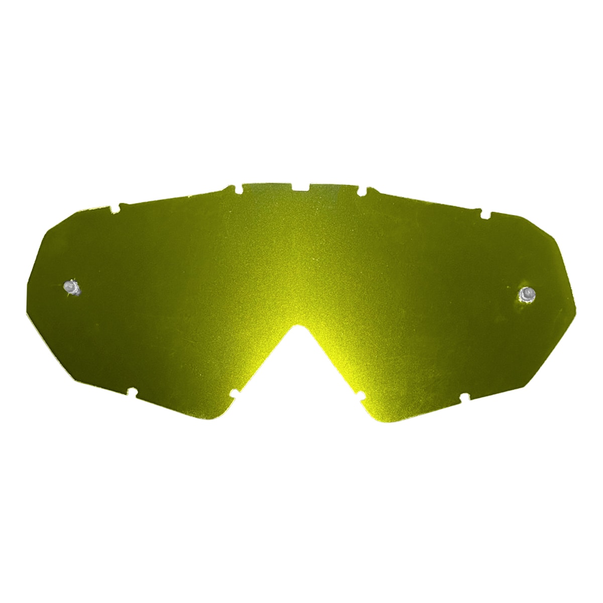 Lente Óculos Rider MX Force Espelhada Amarelo