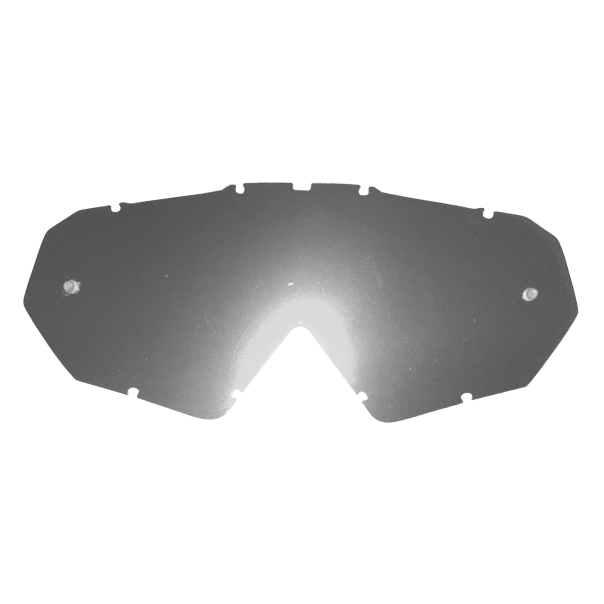 Lente Óculos Rider MX Force Espelhada Prata