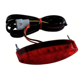 Lente Rabeta Traseira Racetech Extreme Vermelho