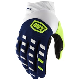 Segunda imagem do produto Luva 100% Airmatic Azul Fluor