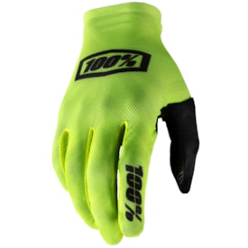 Segunda imagem do produto Luva 100% Celium Amarelo Neon Preto